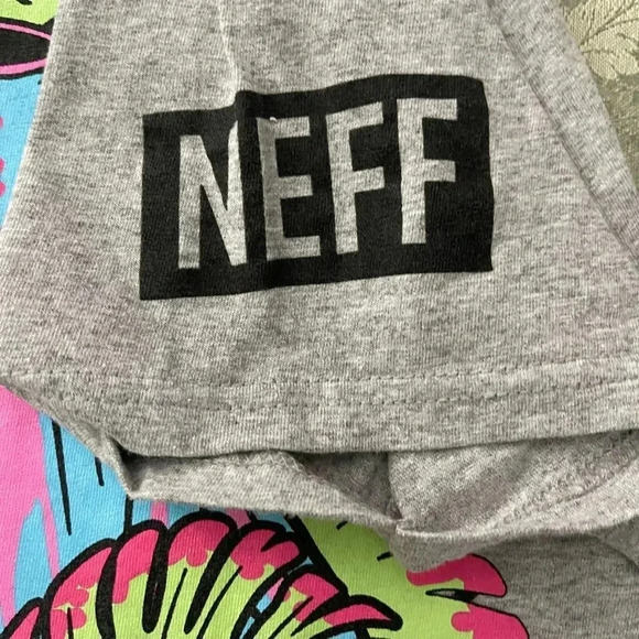 NEFF Star Wars Yoda The Mandalorian Gray T-Shirt Size M/M - Picture 7 of 7